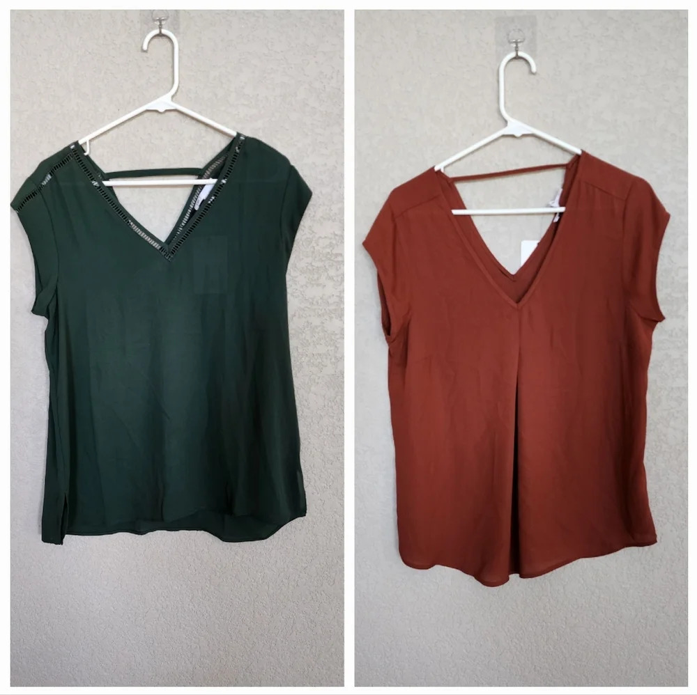 DR2 set of two Blouses Size Medium  New with tags